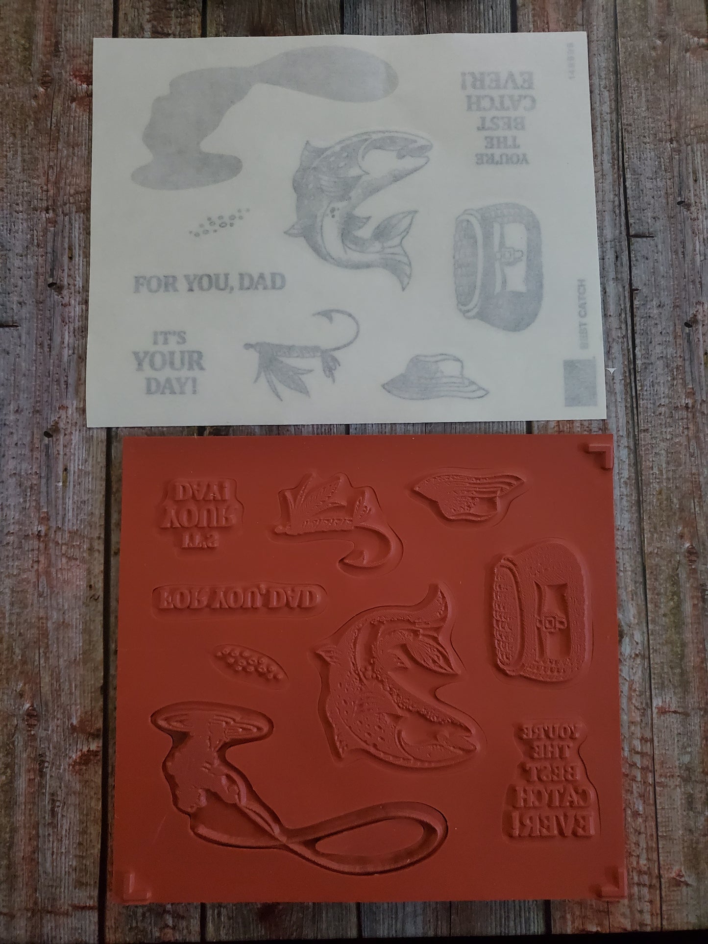 Stampin' UP! "Best Catch" Stamp Set