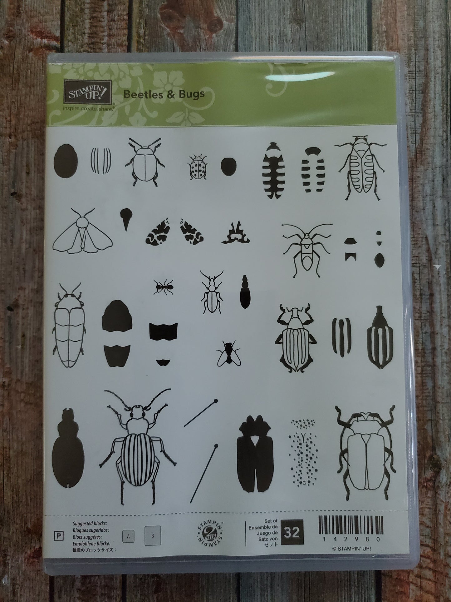 Stampin' UP! "Beetles & Bugs" Stamp Set