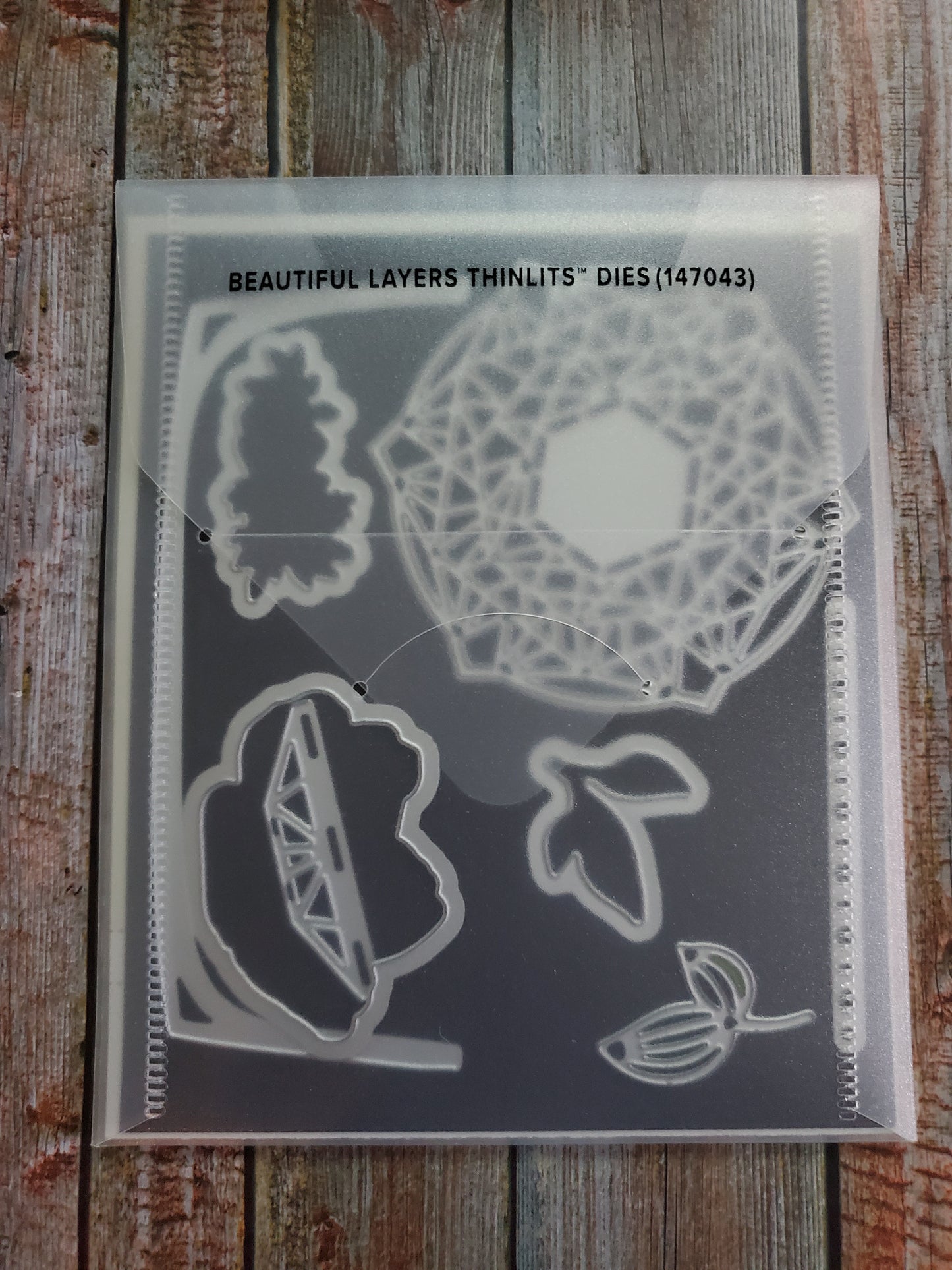 Stampin' UP! "Beautiful Promenade" Stamp Set AND "Beautiful Layers" Dies