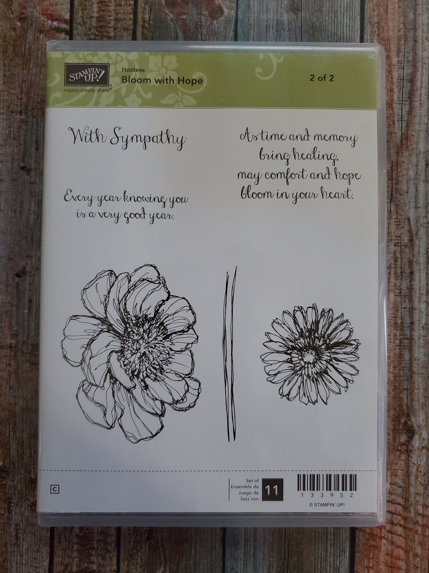 Stampin' UP! "Bloom with Hope" Stamp Set