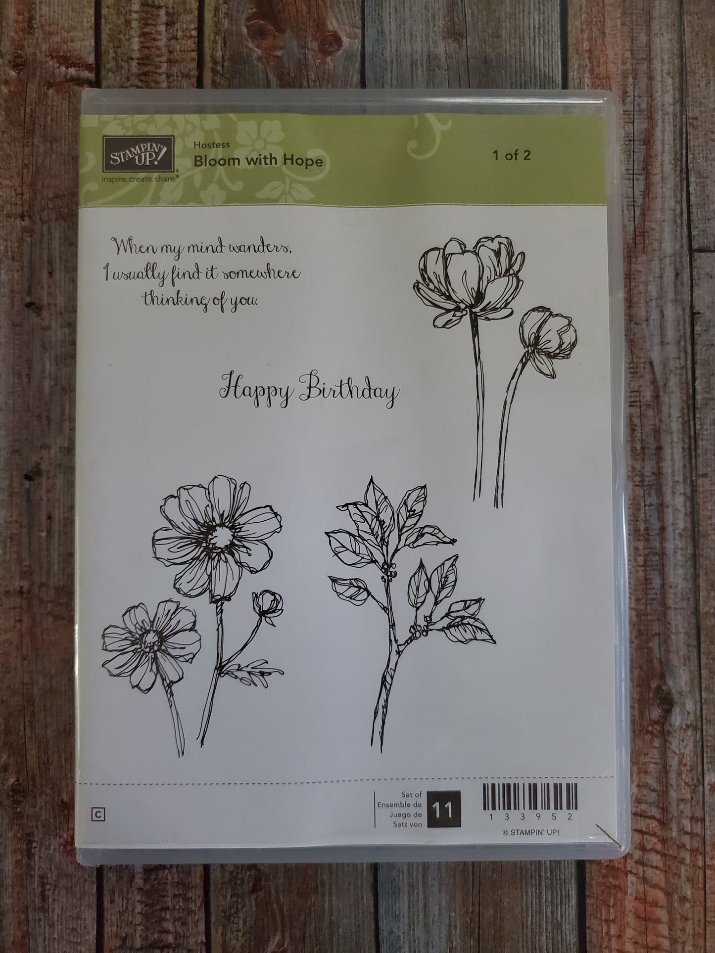 Stampin' UP! "Bloom with Hope" Stamp Set