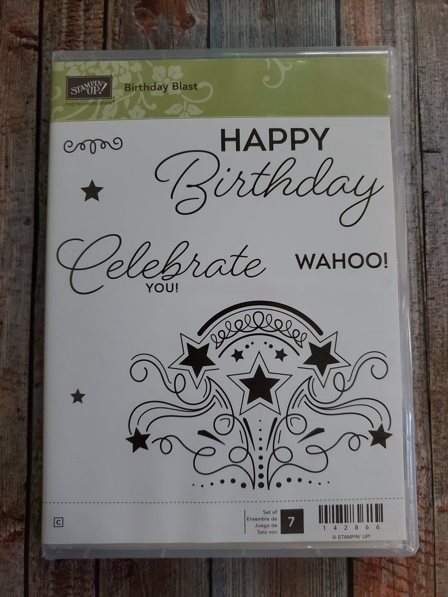 Stampin' UP! "Birthday Blast" Stamp Set