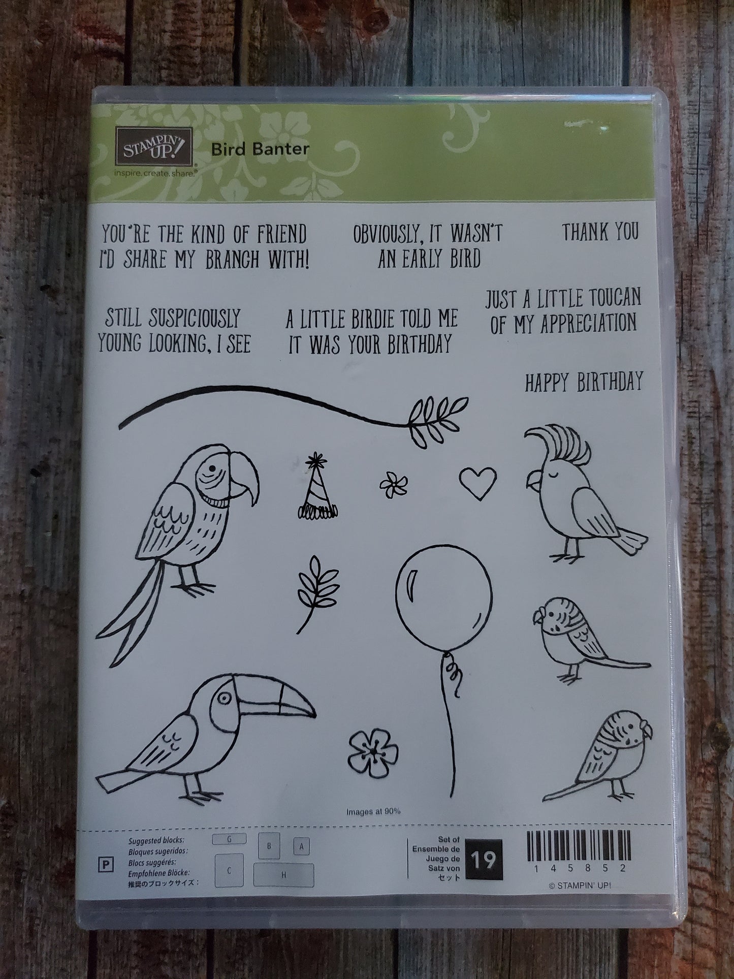 Stampin' UP! "Bird Banter" Stamp Set