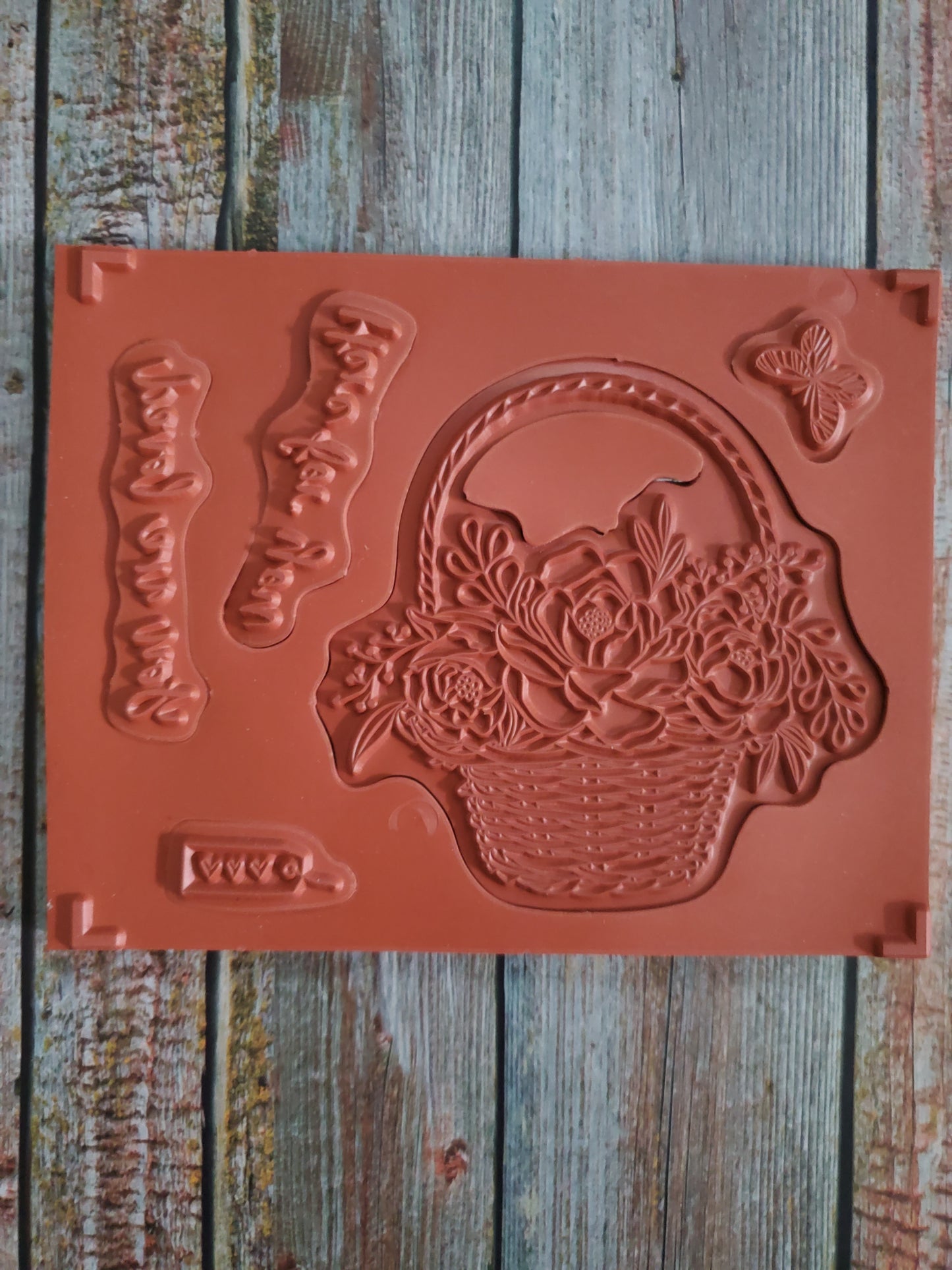 Stampin' UP! "Blossoming Basket" Stamp Set