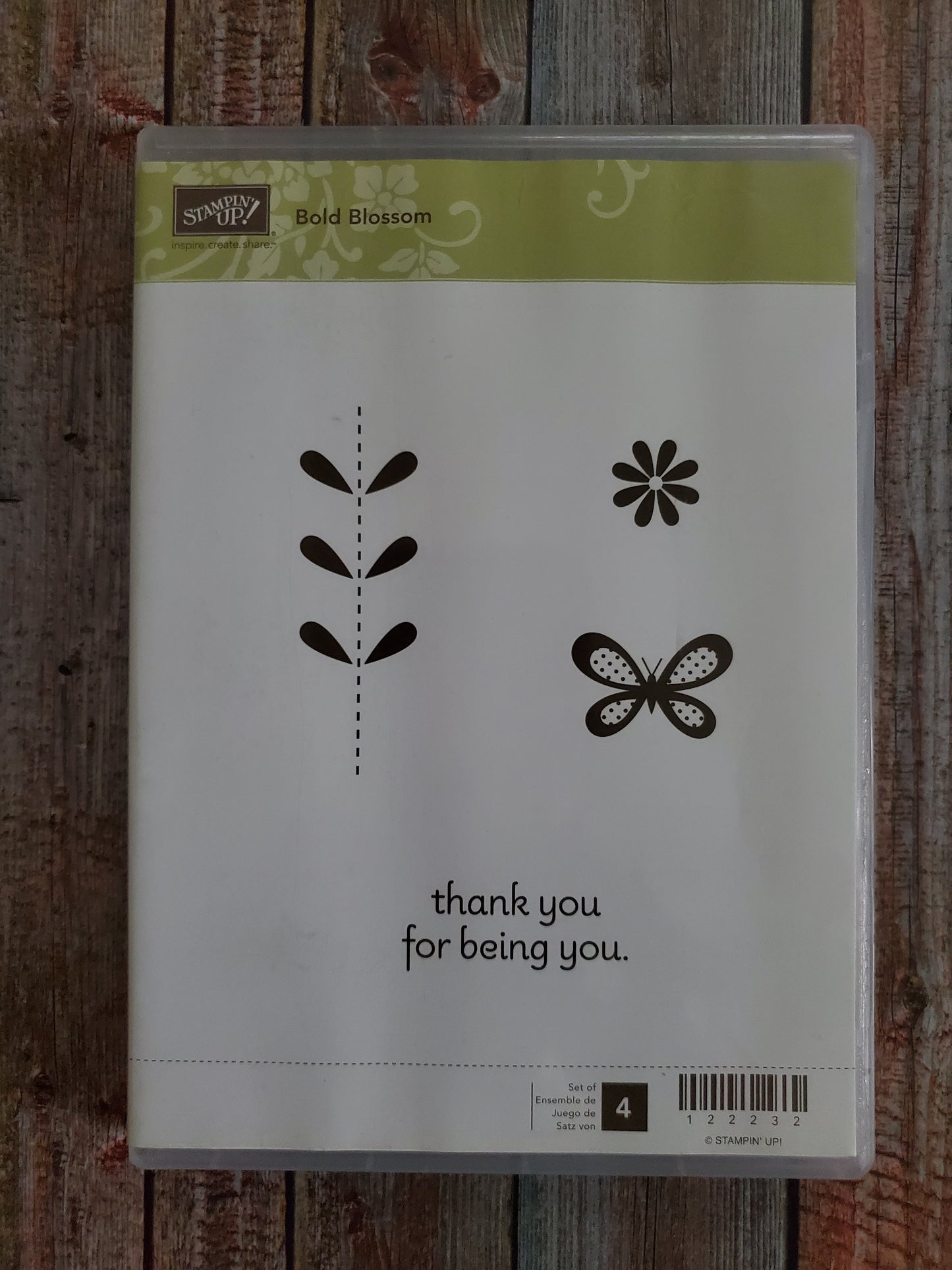 Stampin' UP! "Bold Blossom" Stamp Set