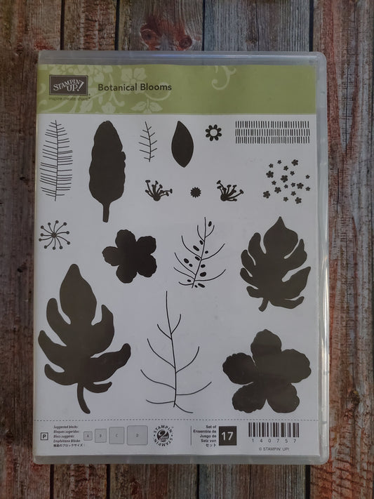 Stampin' UP! "Botanical Blooms" Stamp Set with "Botanical Builder" Dies