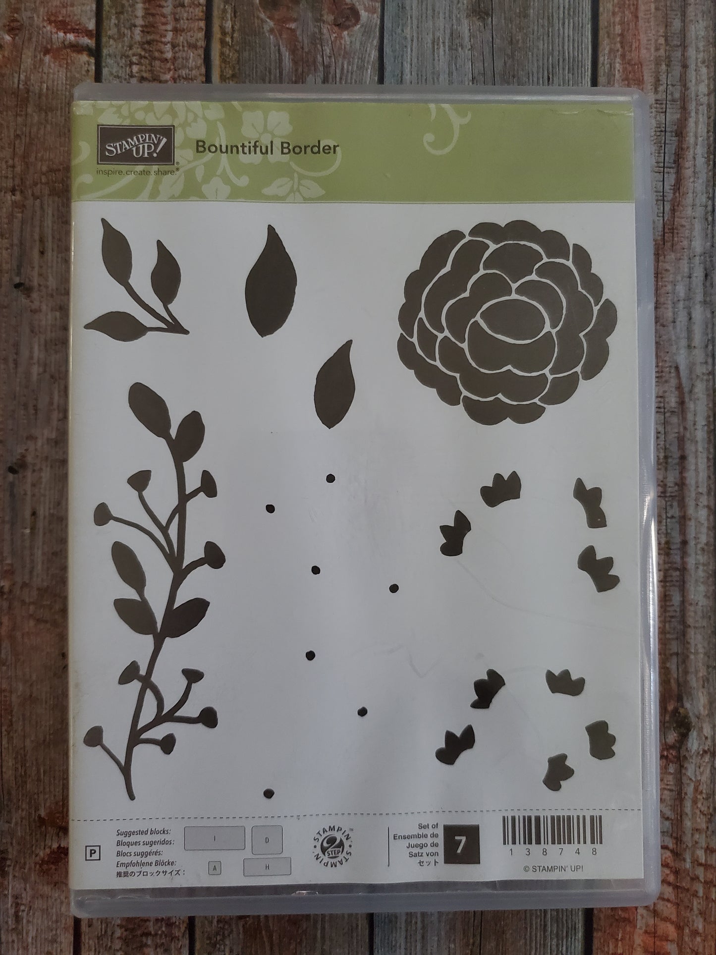 Stampin' UP! "Bountiful Border" Stamp Set