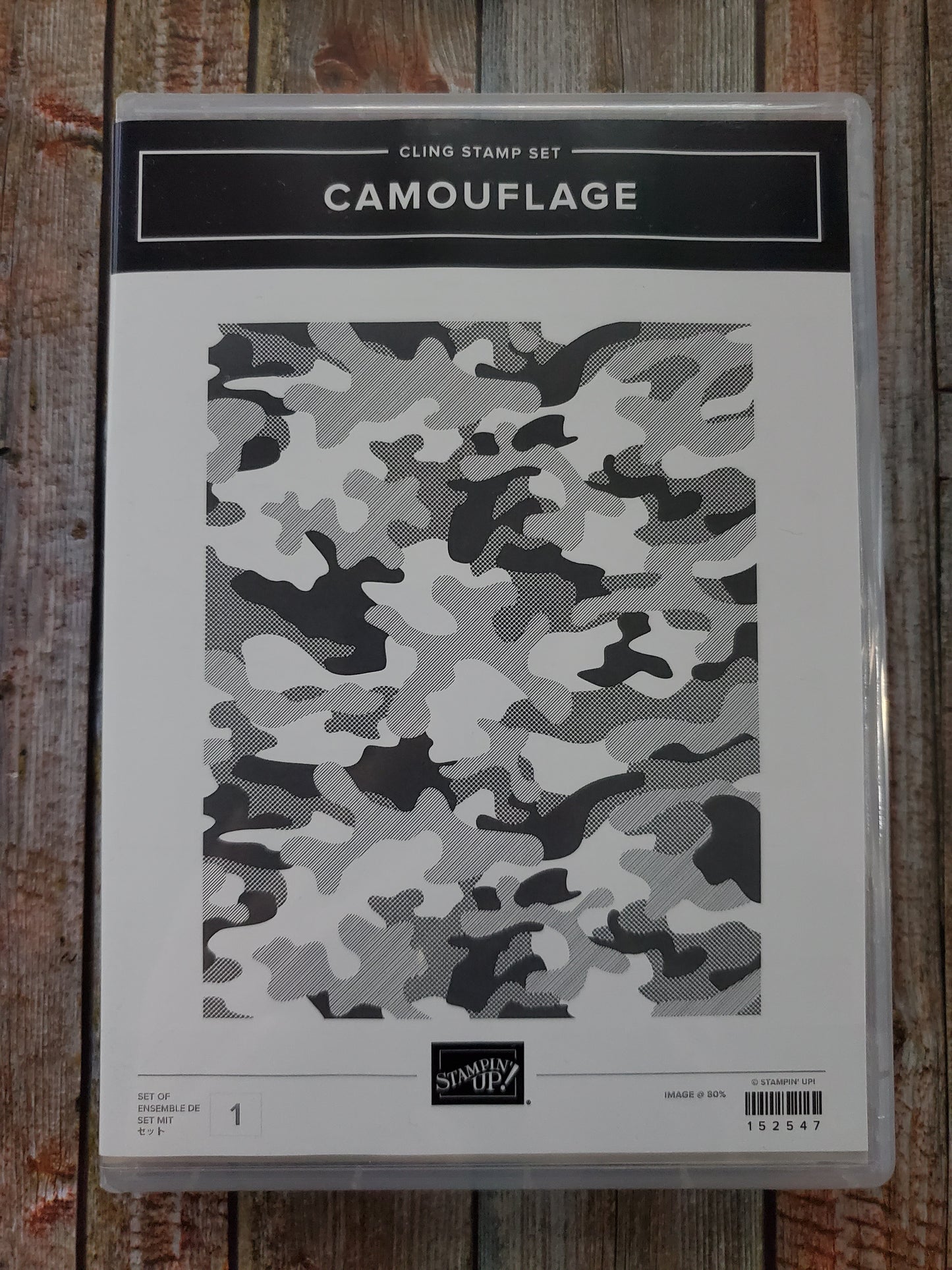 Stampin' UP! "Camouflage" Stamp Set