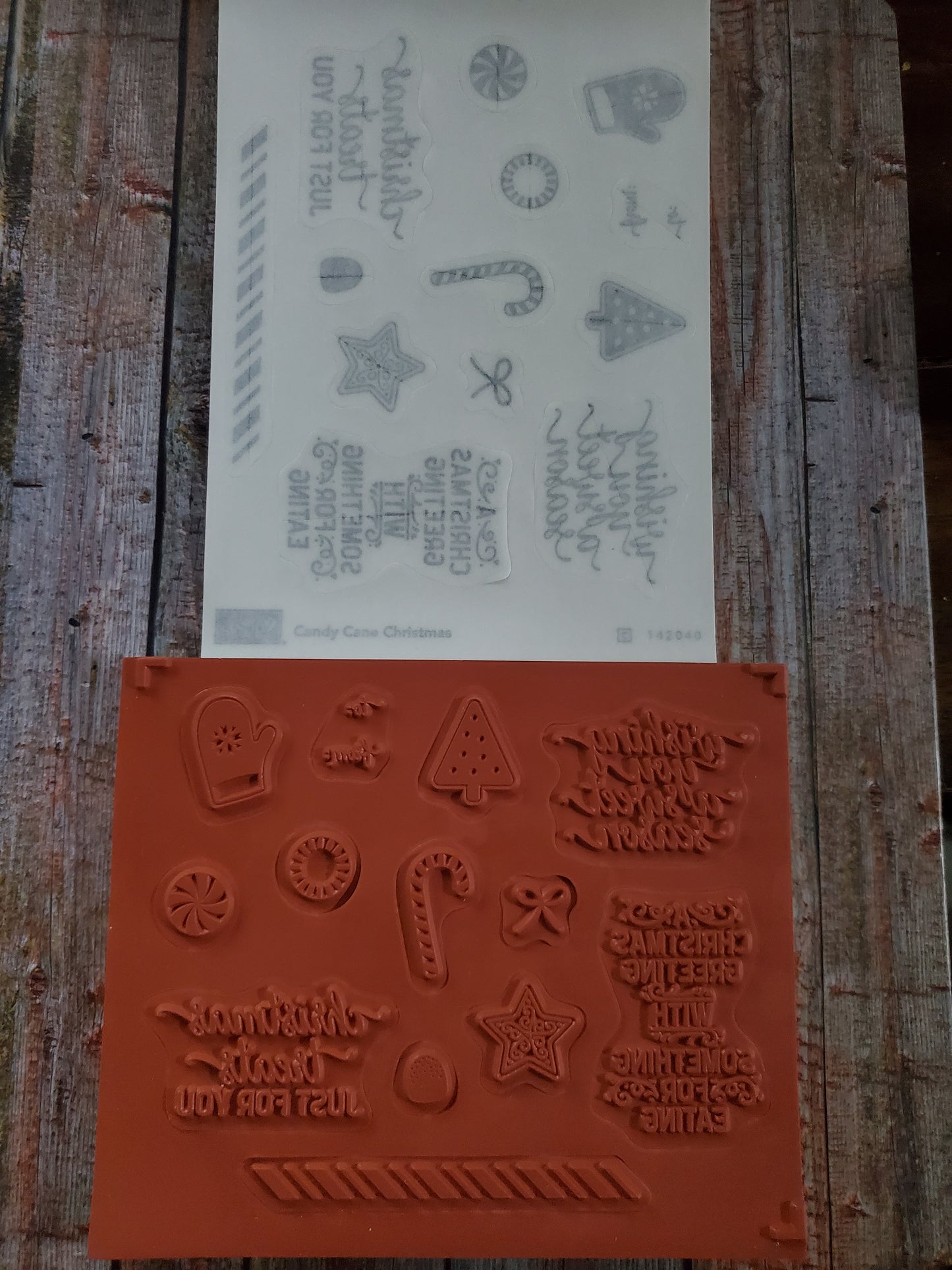 Stampin' UP! "Candy Cane Christmas" Stamp Set