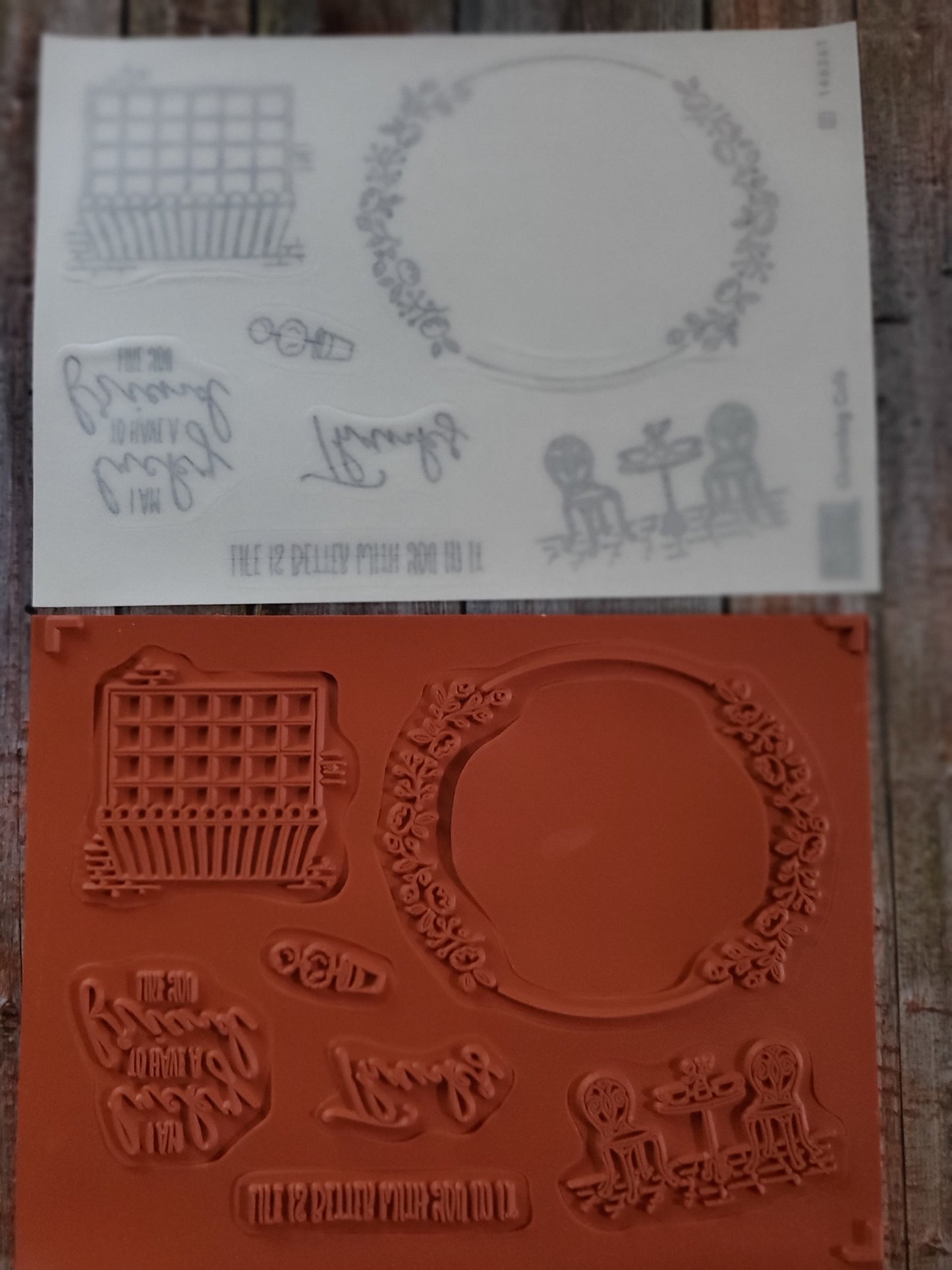 Stampin' UP! "Charming Cafe" Stamp Set with "Cafe Builder" Dies