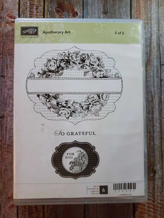 Stampin' UP! "Apothecary Art" Stamp Set