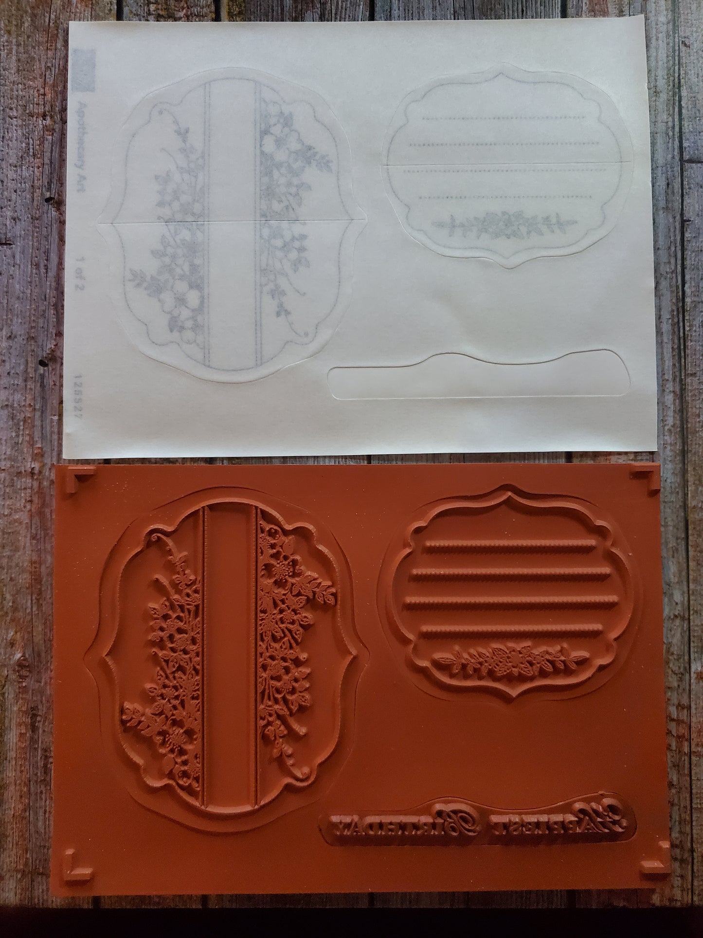 Stampin' UP! "Apothecary Art" Stamp Set