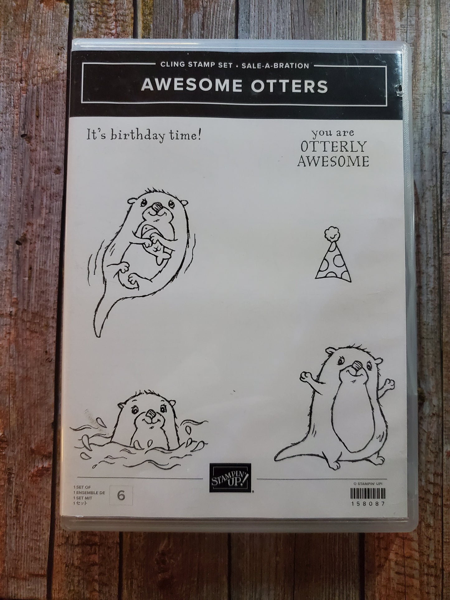 Stampin' UP! "Awesome Otters" Stamp Set