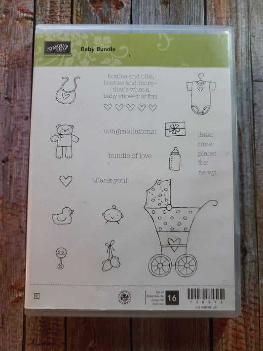 Stampin' UP! "Baby Bundle" Stamp Set