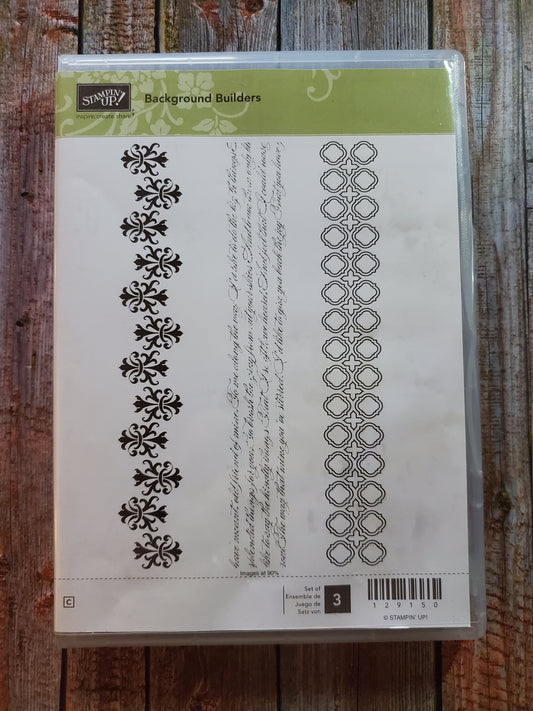 Stampin' UP! "Background Builders" Stamp Set