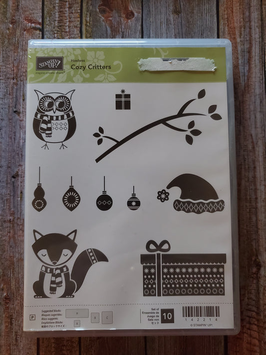 Stampin' UP! "Cozy Critters" Stamp Set