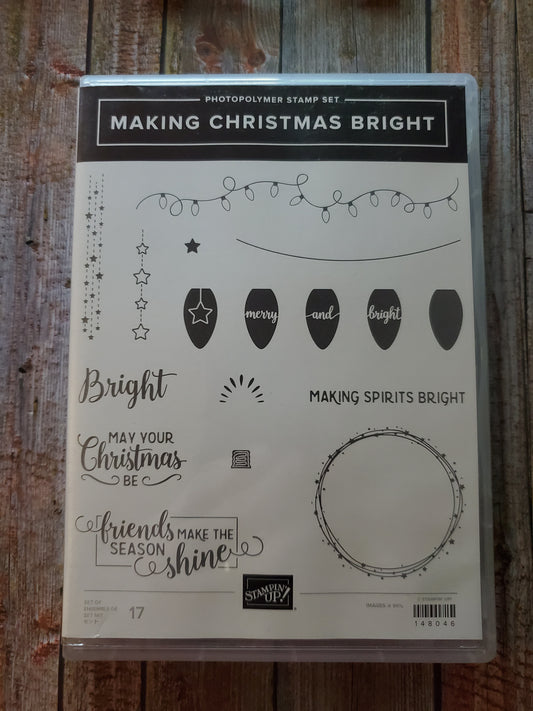 Stampin' UP! "Making Christmas Bright" Stamp Set