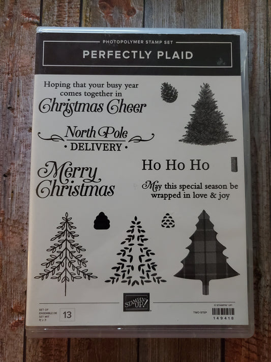 Stampin' UP! "Perfectly Plaid" Stamp Set