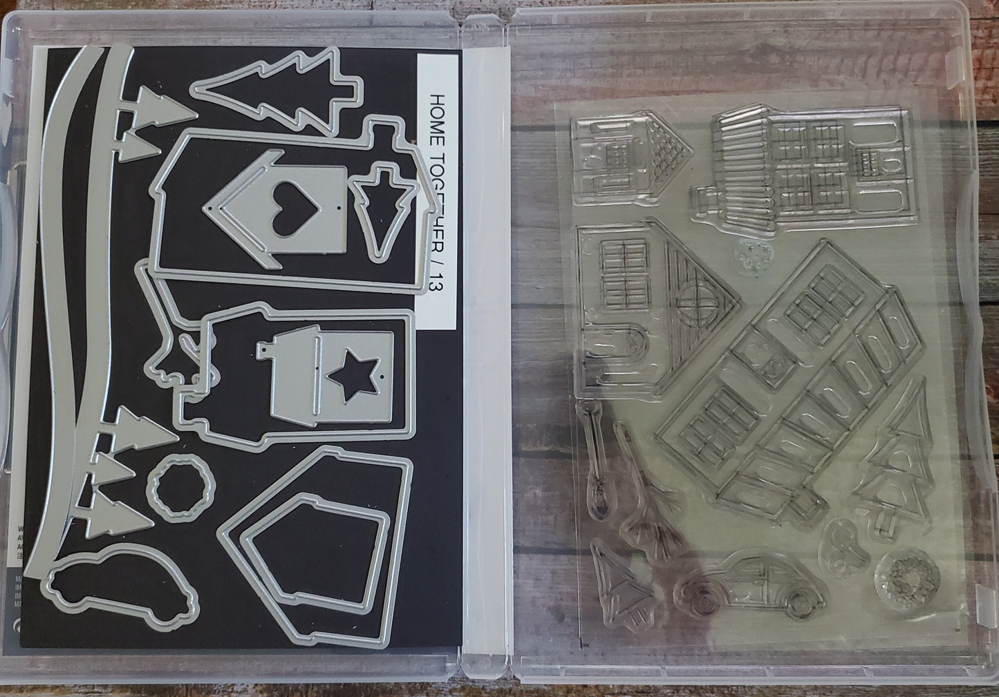 Stampin' UP! "Coming Home" Stamp Set with "Home Together" Dies