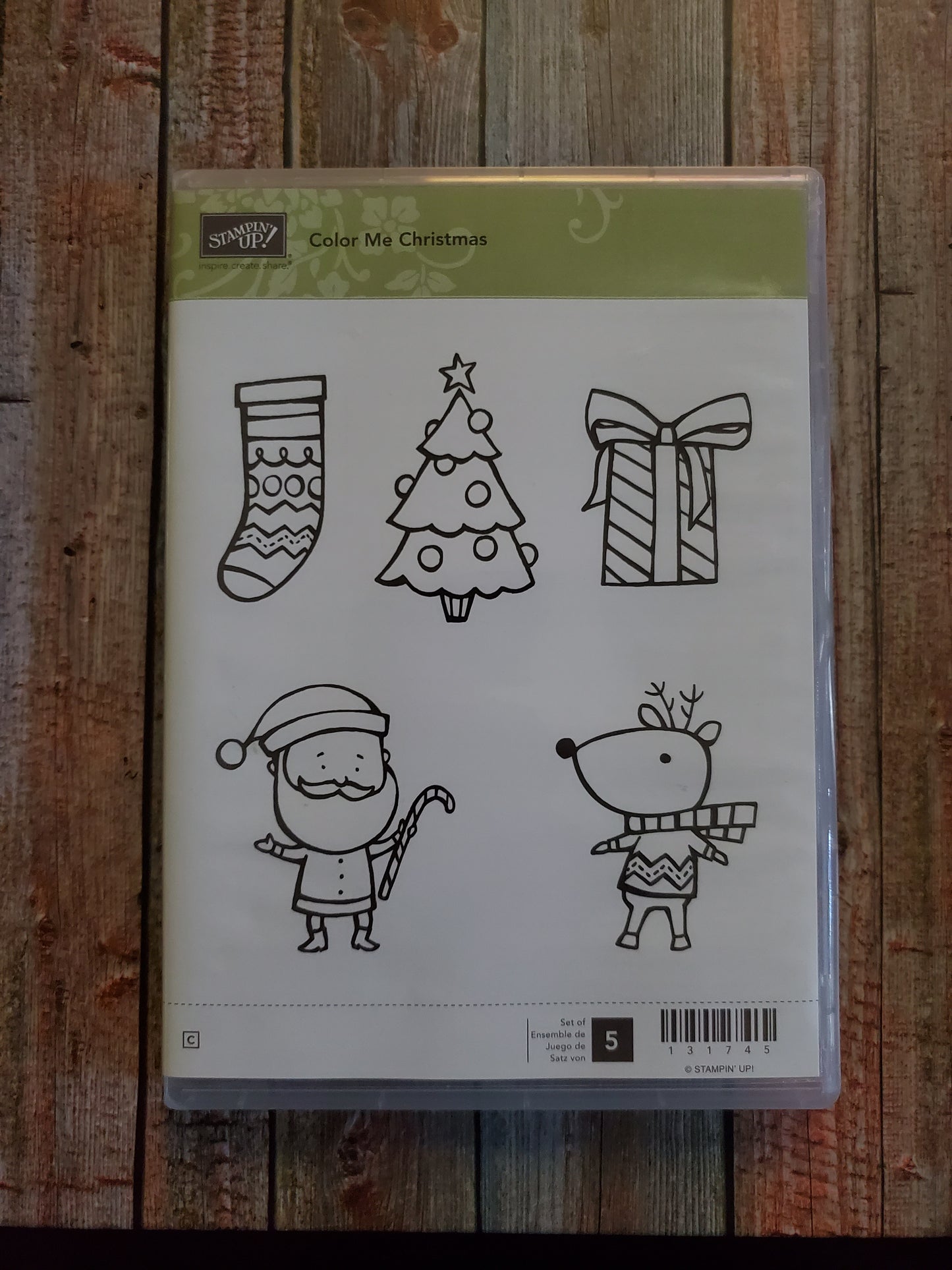 Stampin' UP! "Color Me Christmas" Stamp Set