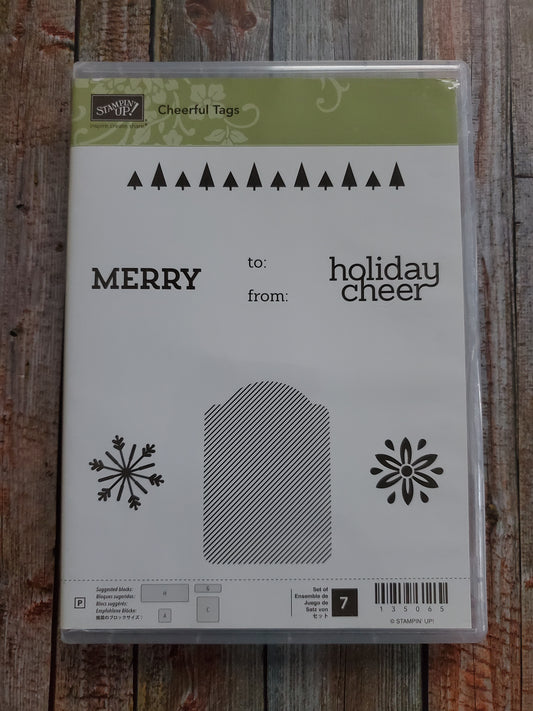 Stampin' UP! "Cheerful Tags" Stamp Set