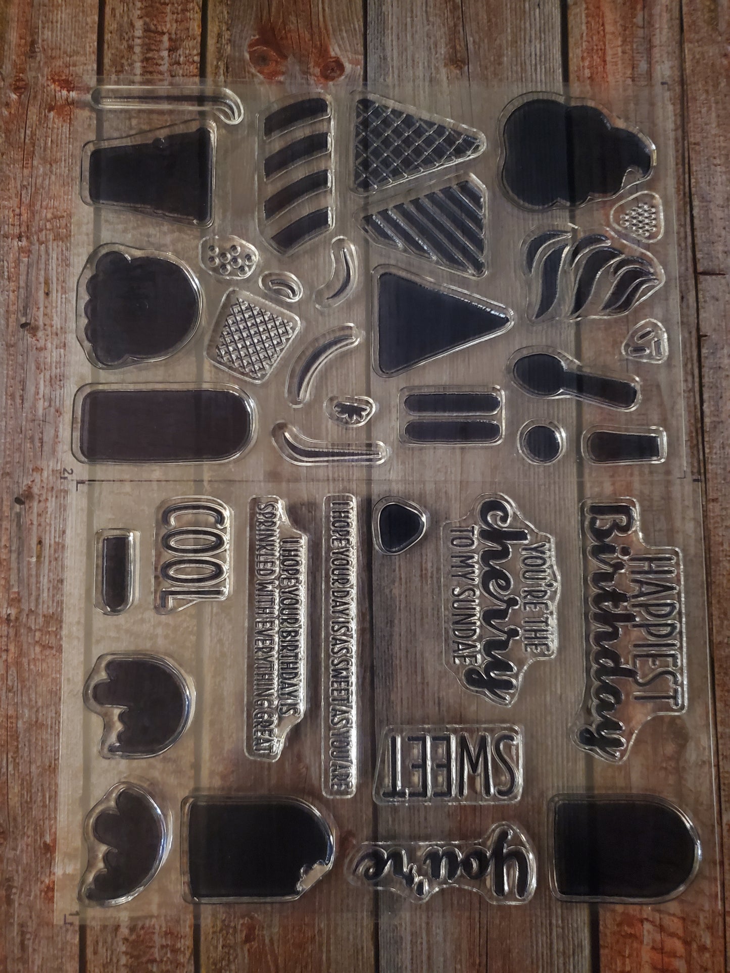 Stampin' UP! "Cool Treats" Stamp Set with "Frozen Treats" Dies