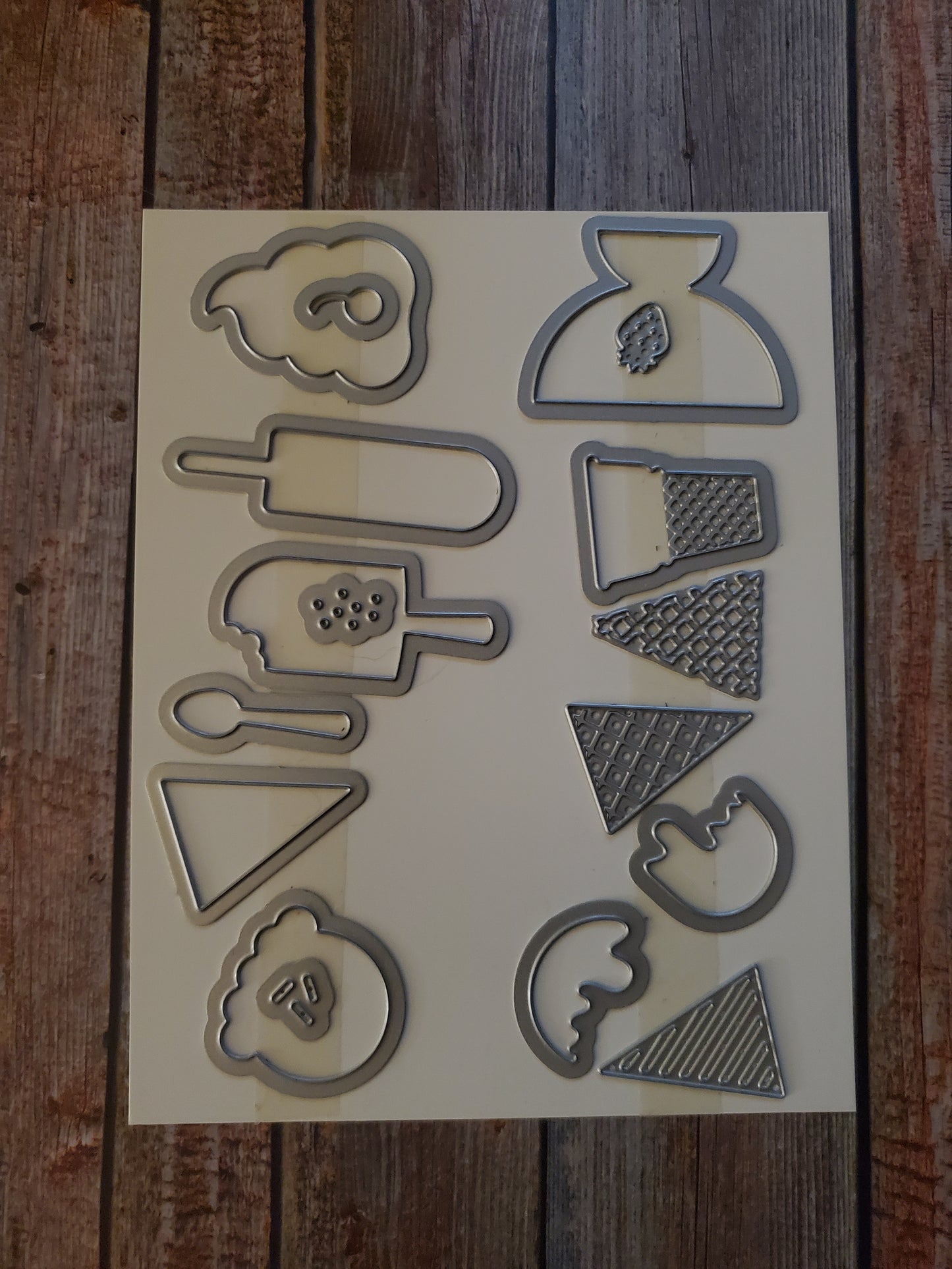 Stampin' UP! "Cool Treats" Stamp Set with "Frozen Treats" Dies