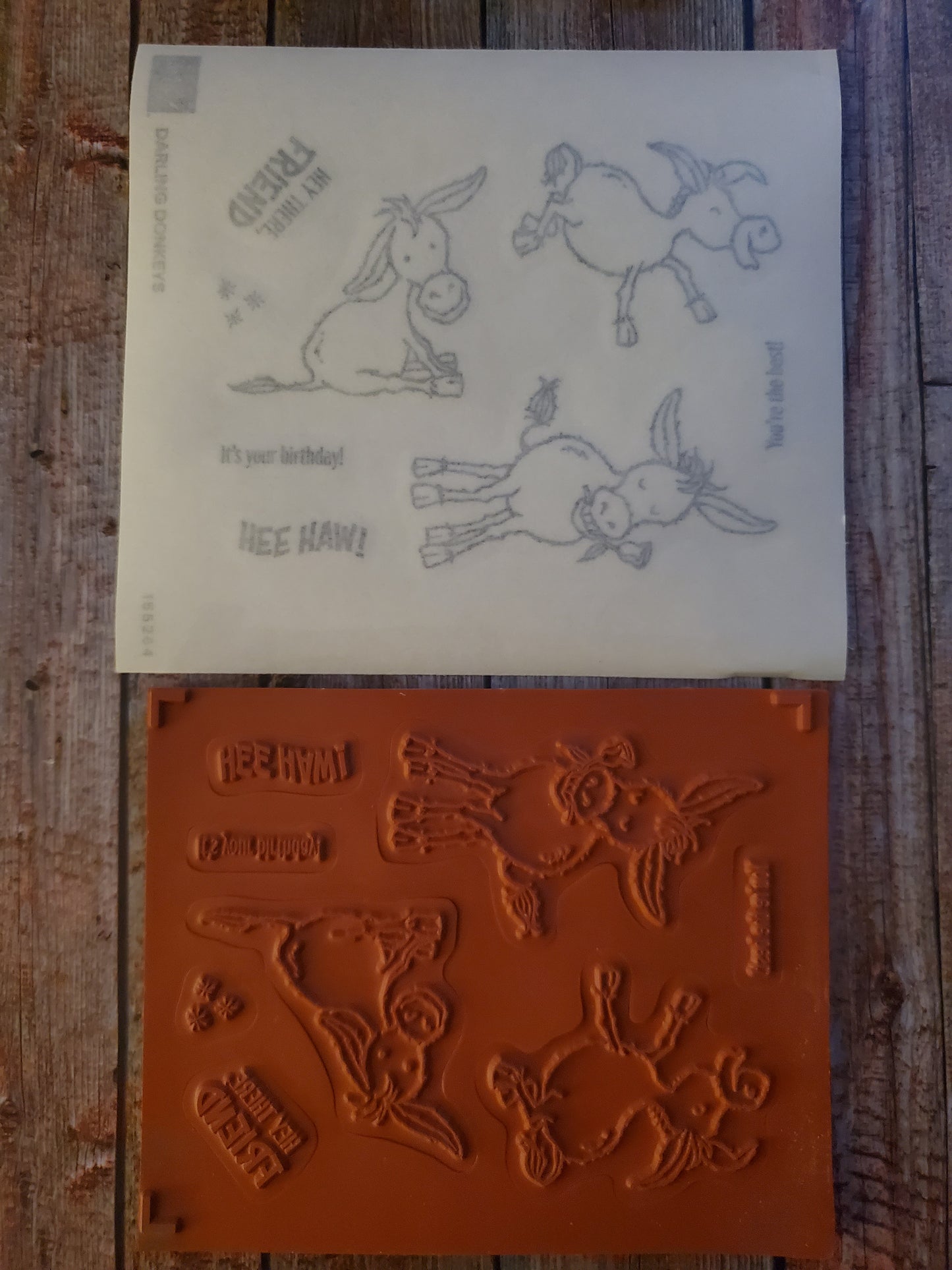 Stampin' UP! "Darling Donkeys" Stamp Set