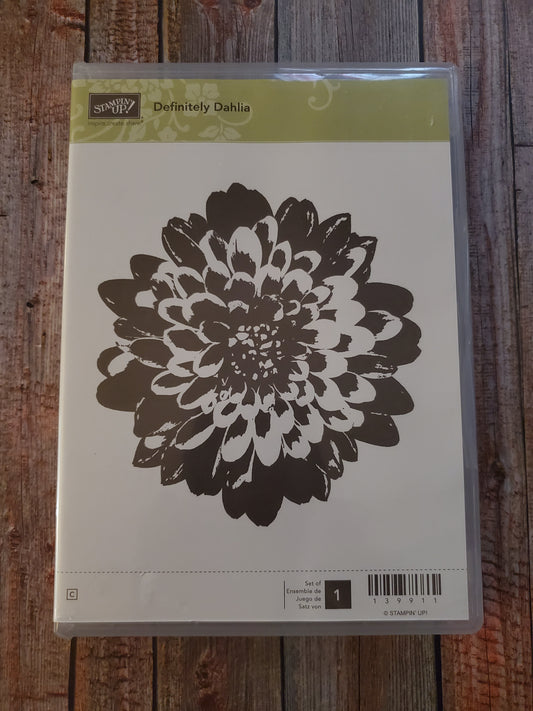 Stampin' UP! "Definitely Dahlia" Stamp Set