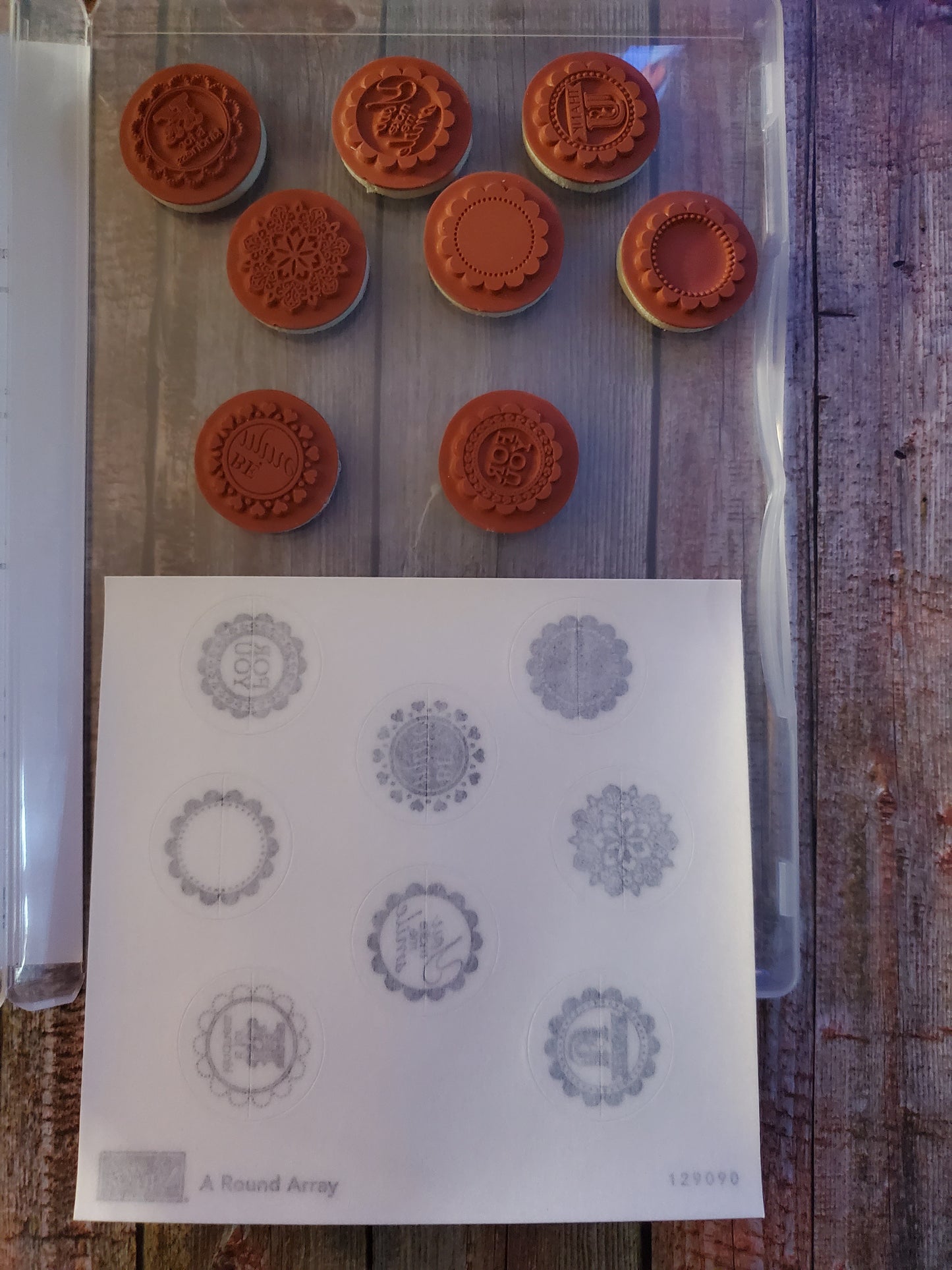 Stampin' UP! "A Round Array" Stamp Set