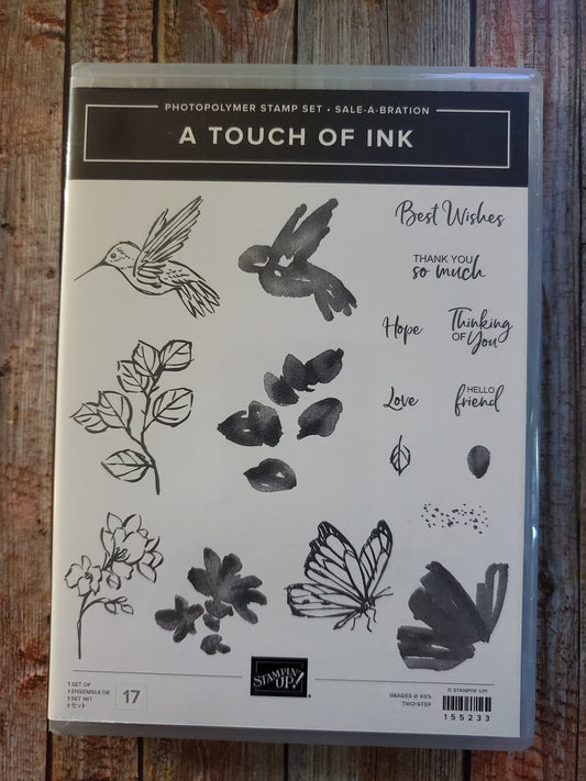 Stampin' UP! "A Touch of Ink" Stamp Set