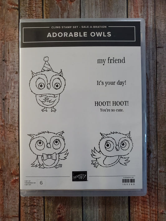 Stampin' UP! "Adorable Owls" Stamp Set