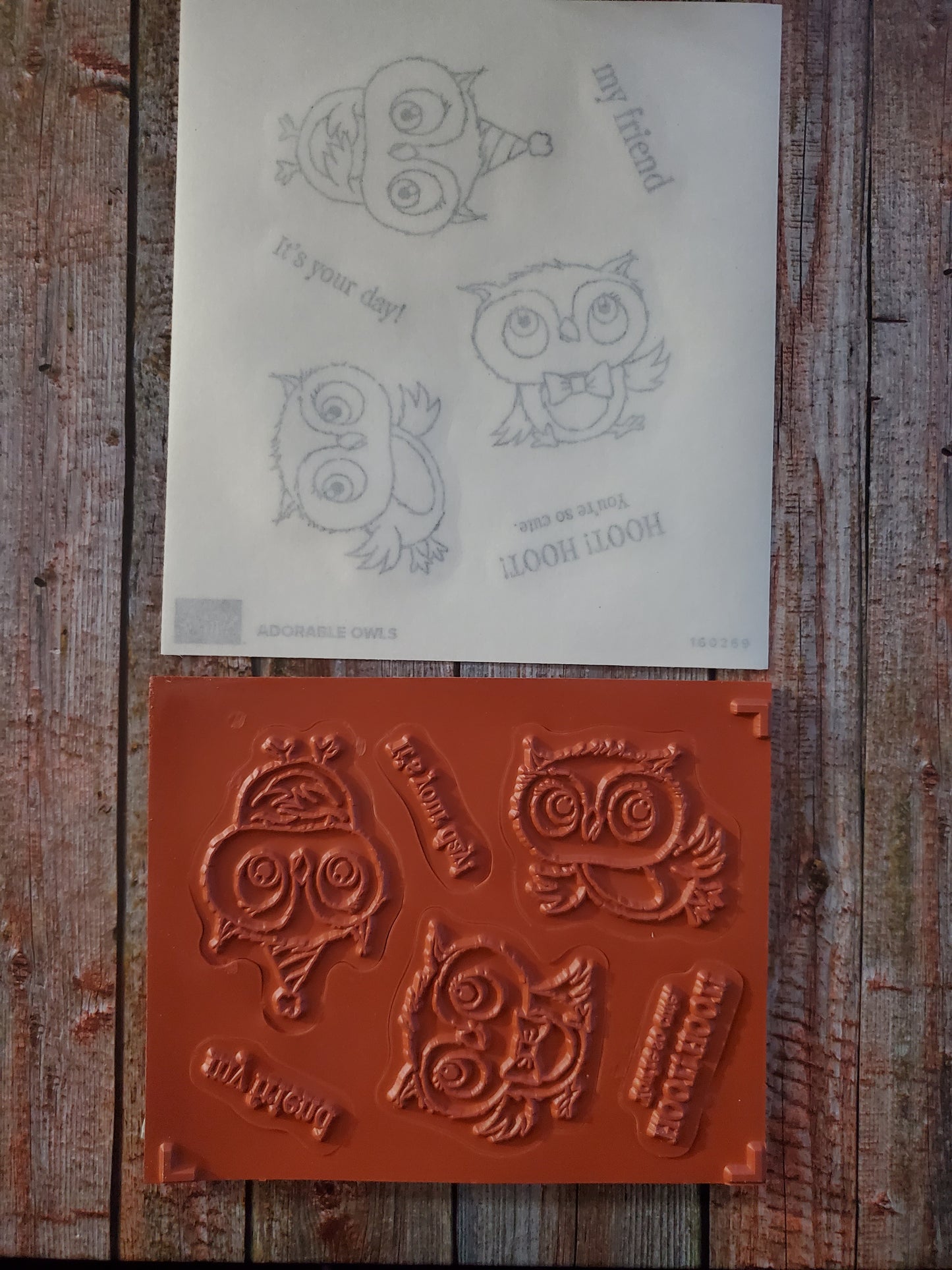 Stampin' UP! "Adorable Owls" Stamp Set