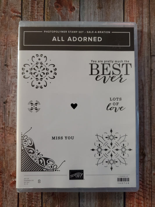 Stampin' UP! "All Adorned" Stamp Set