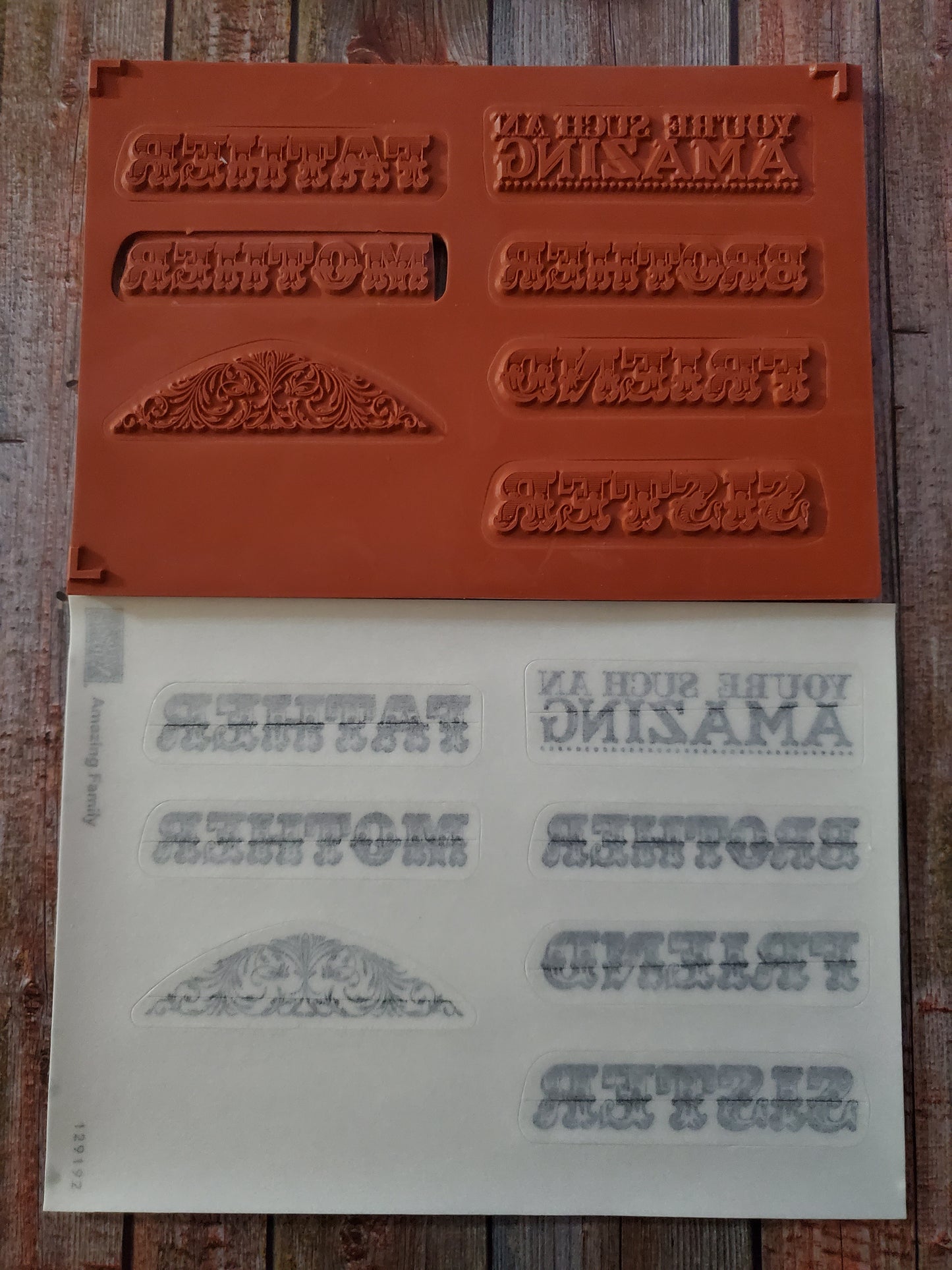 Stampin' UP! "Amazing Family" Stamp Set