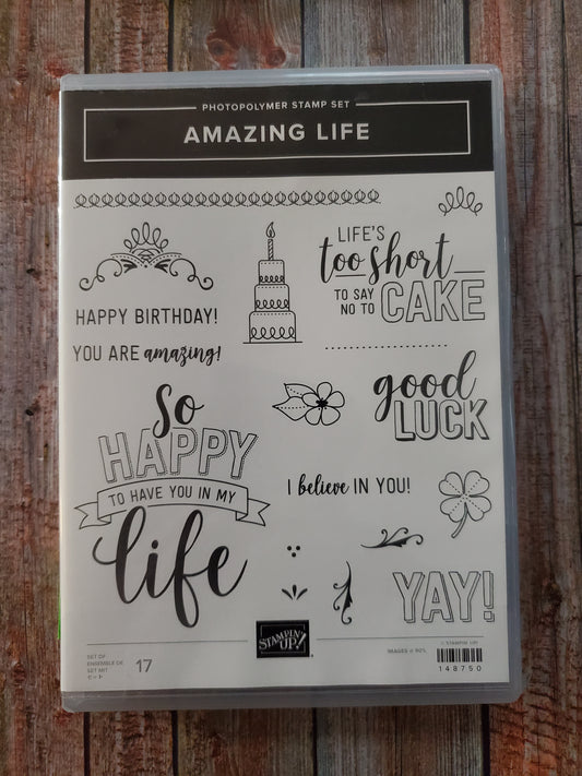 Stampin' UP! "Amazing Life" Stamp Set