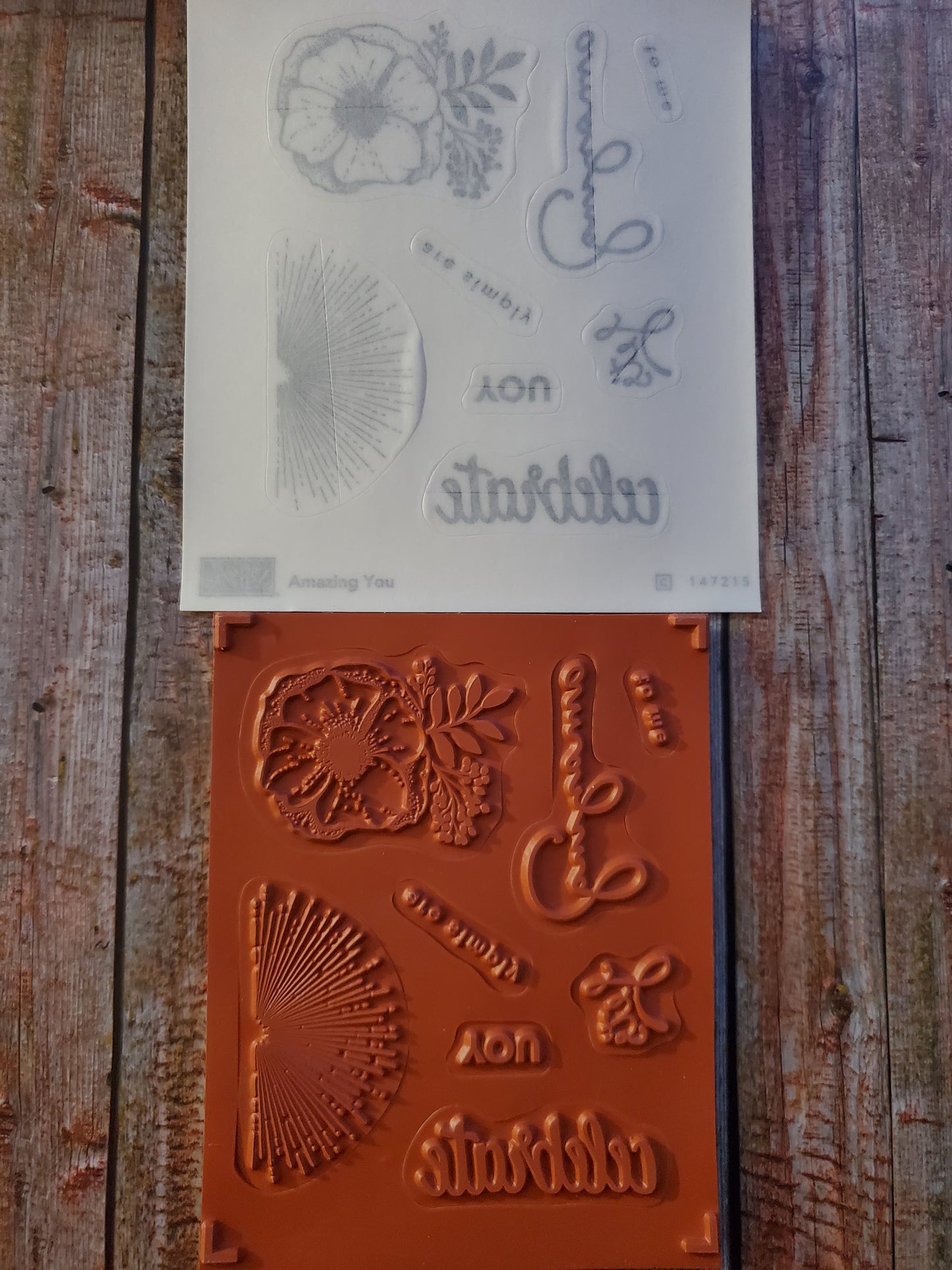 Stampin' UP! "Amazing You" Stamp Set