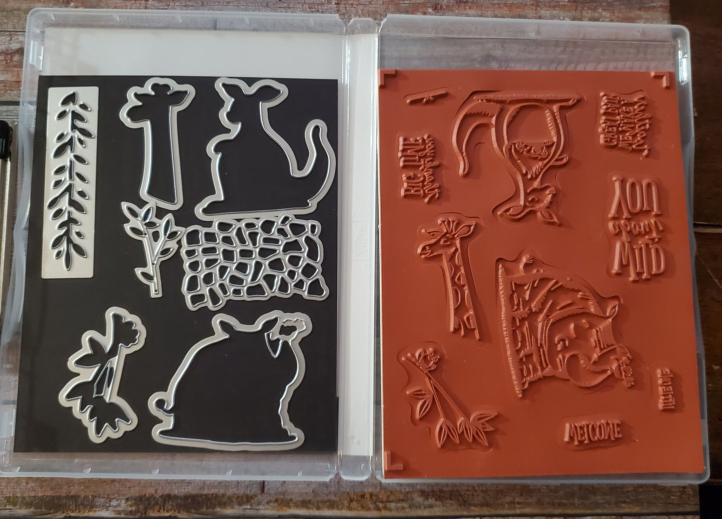 Stampin' UP! "Animal Outing" Stamp Set with "Animal Friends" Dies