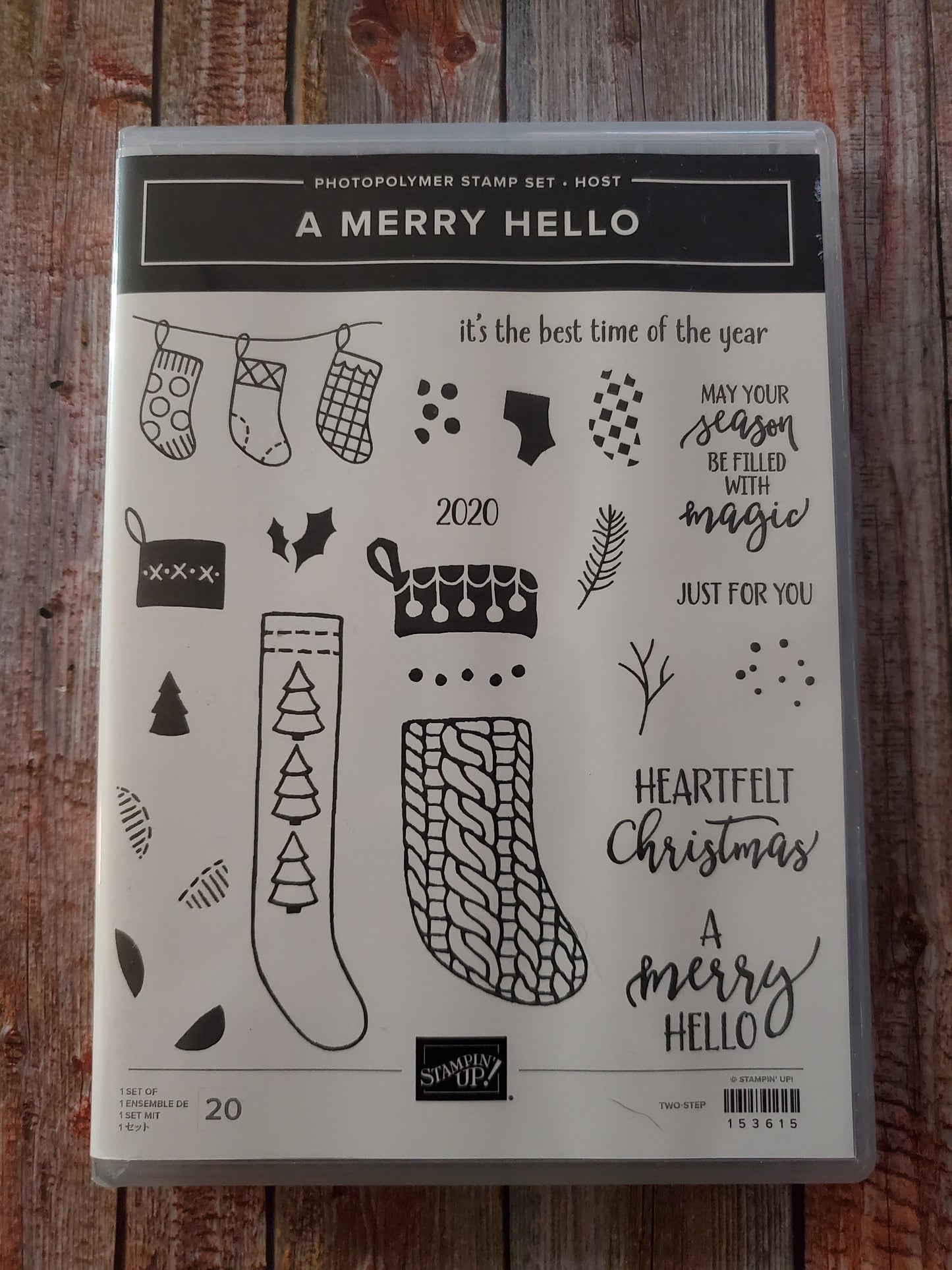 Stampin' UP! "A Merry Hello" Stamp Set