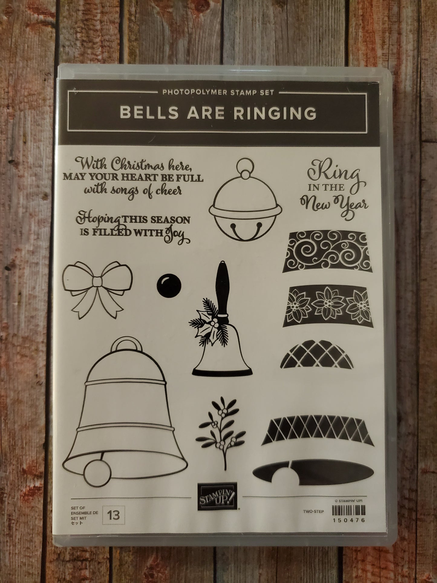 Stampin' UP! "Bells Are Ringing" Stamp Set with "Detailed Bells" Dies