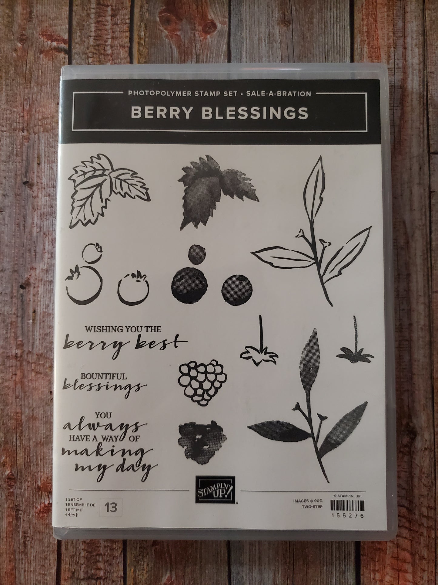 Stampin' UP! "Berry Blessings" Stamp Set