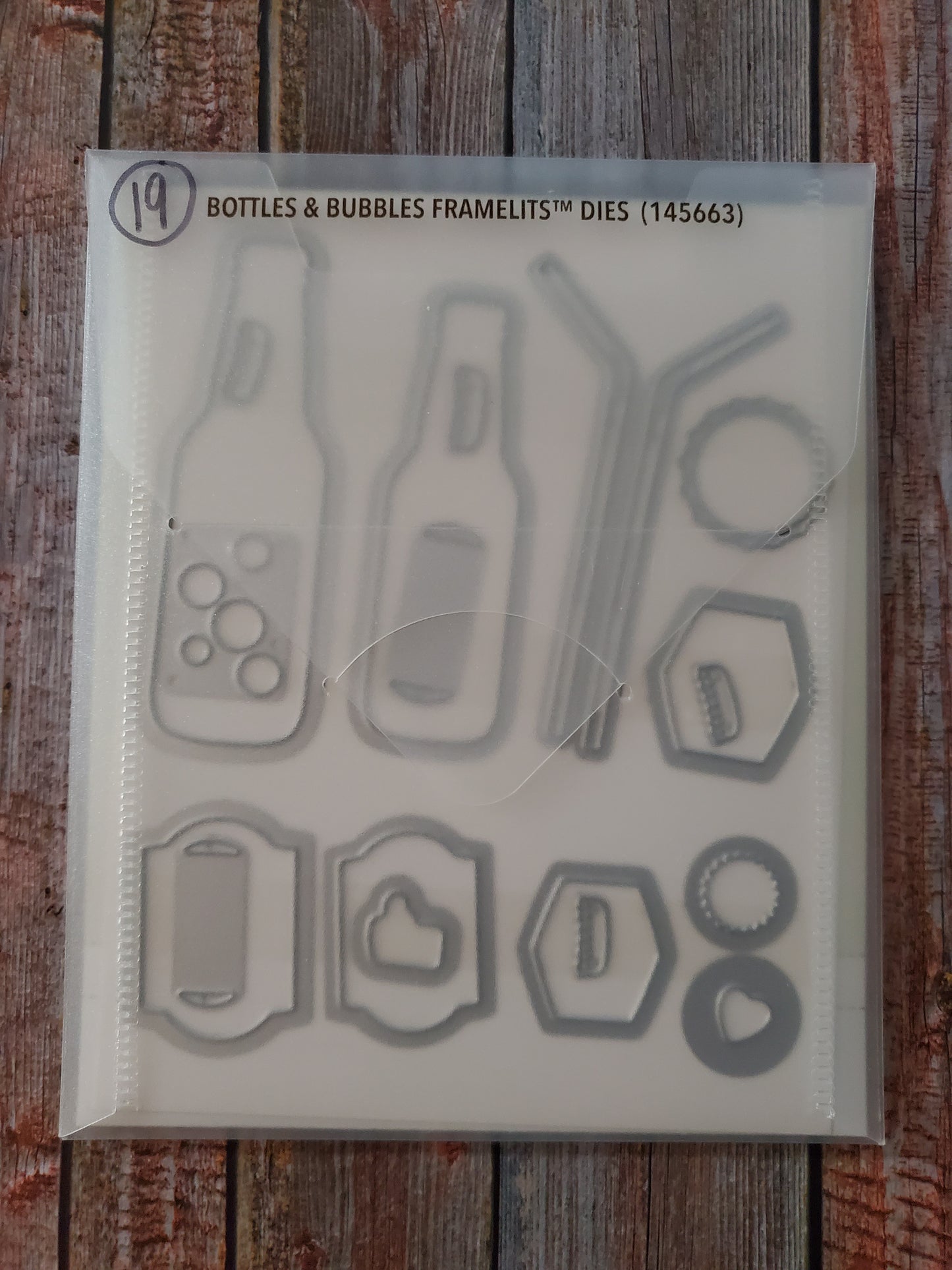 Stampin' UP! "Bubble Over" Stamp Set with "Bottles & Bubbles" Dies