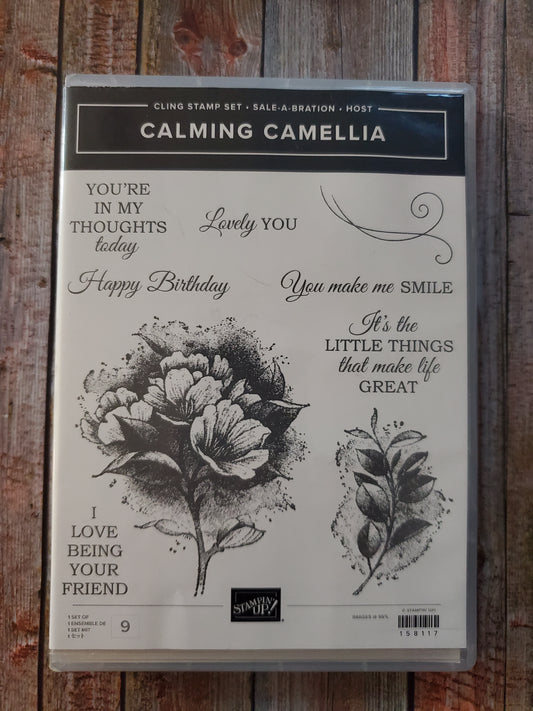 Stampin' UP! "Calming Camellia" Stamp Set