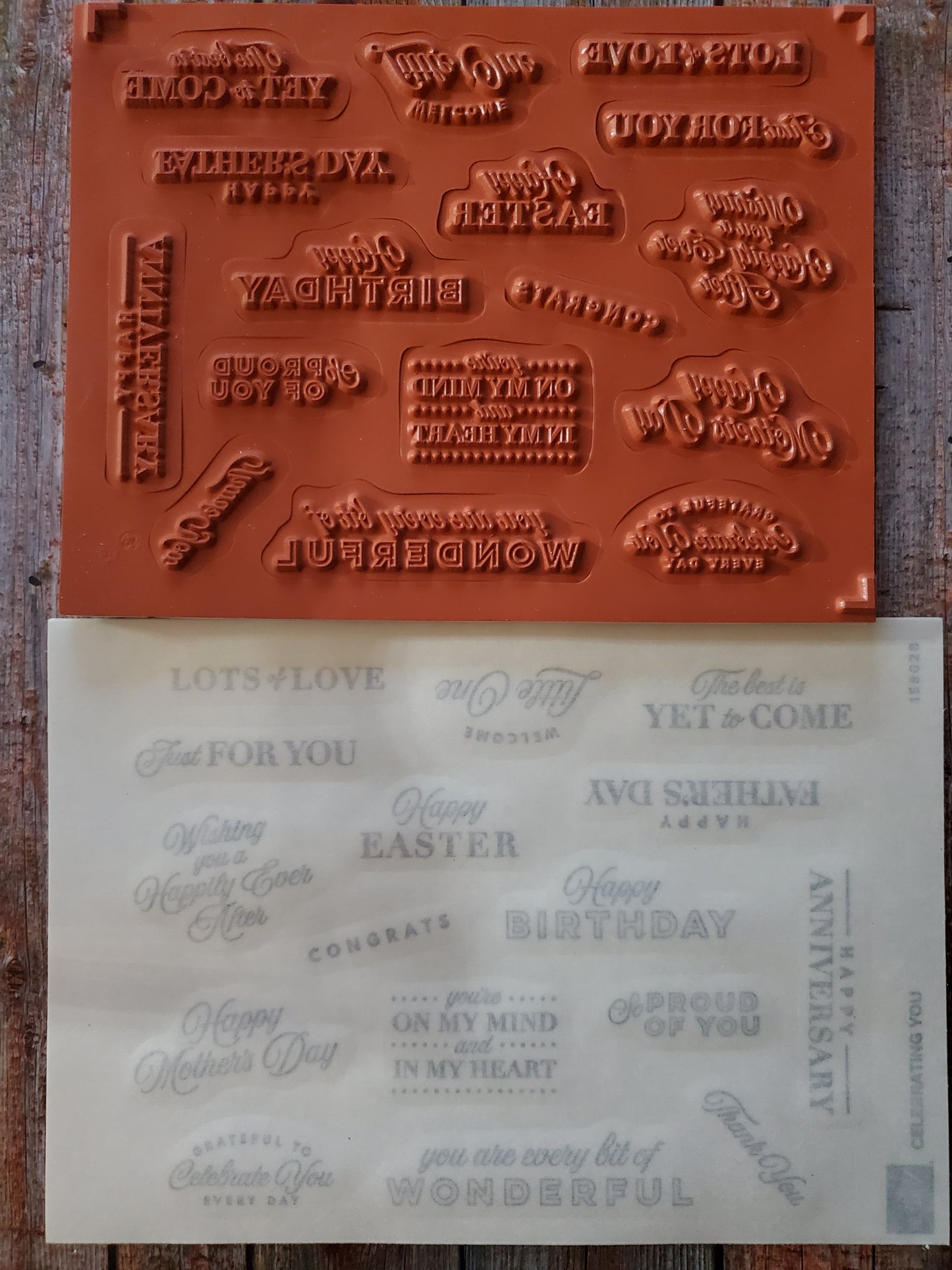 Stampin' UP! "Celebrating You" Stamp Set