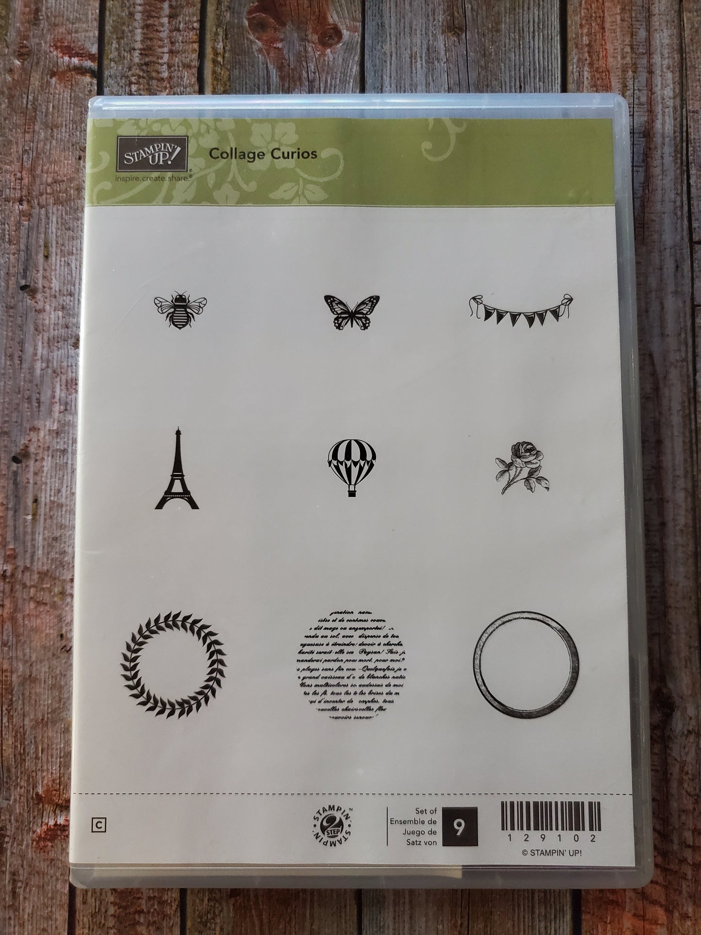 Stampin' UP! "Collage Curios" Stamp Set