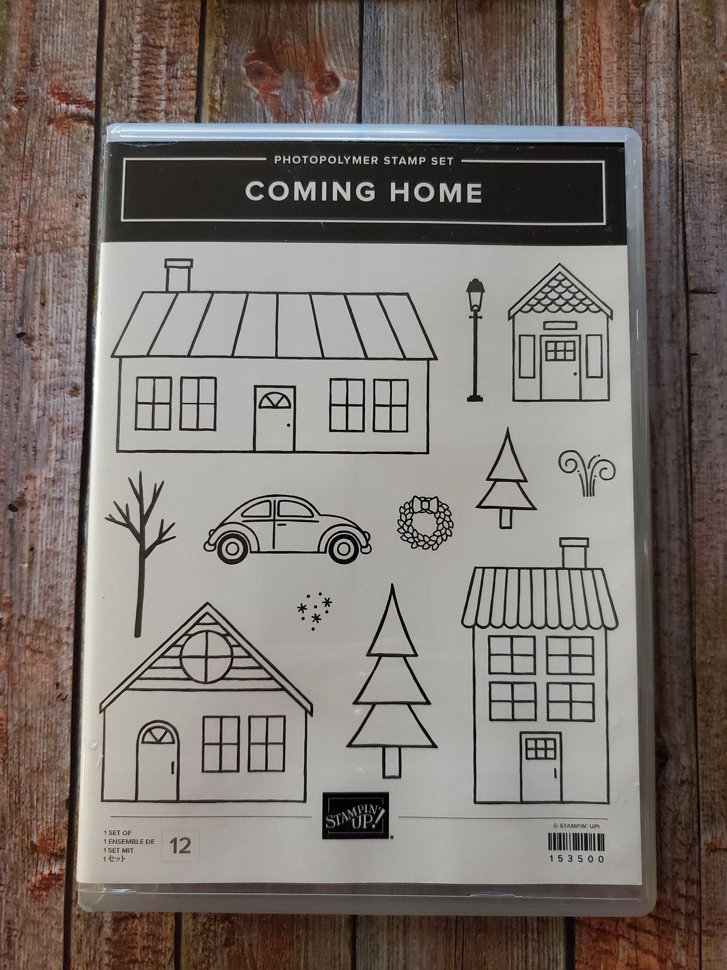 Stampin' UP! "Coming Home" Stamp Set with "Home Together" Dies