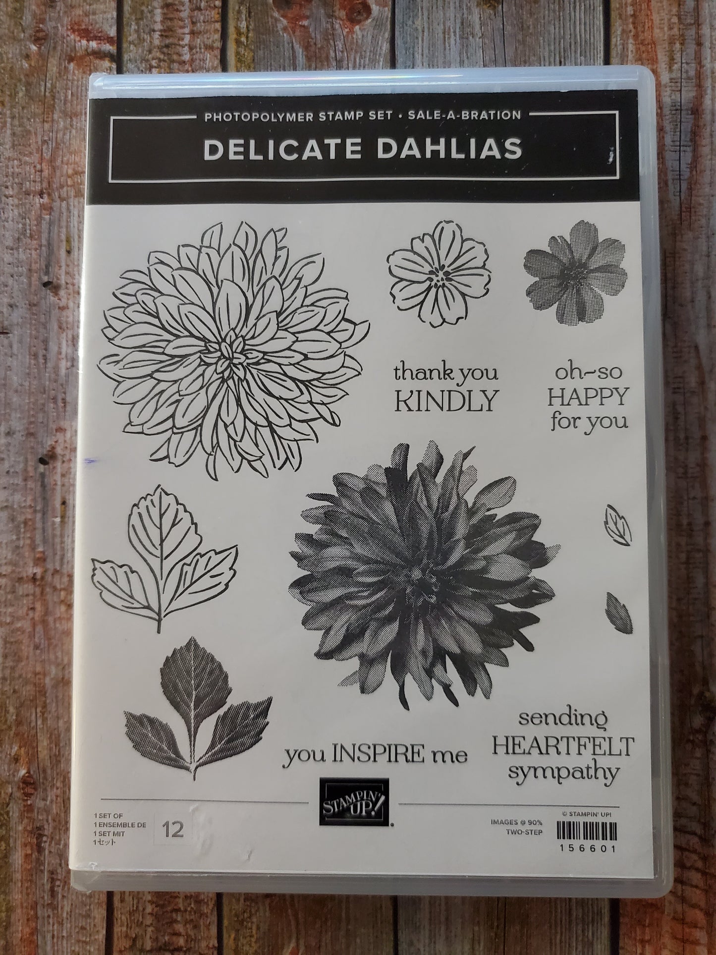 Stampin' UP! "Delicate Dahlias" Stamp Set