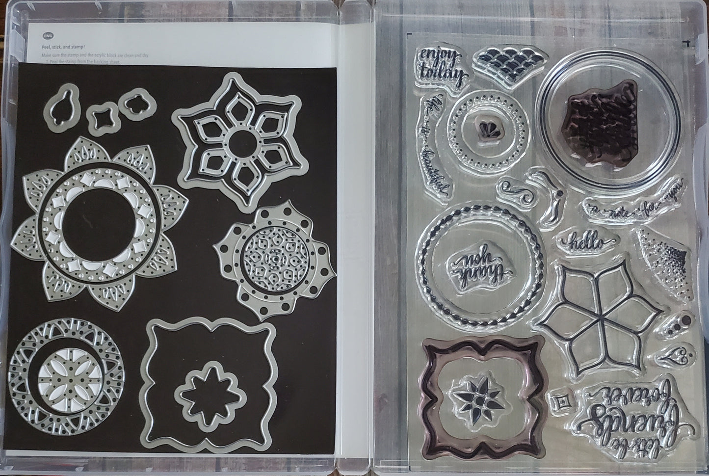 Stampin' UP! "Eastern Beauty" Stamp Set with "Eastern Medallions" Dies