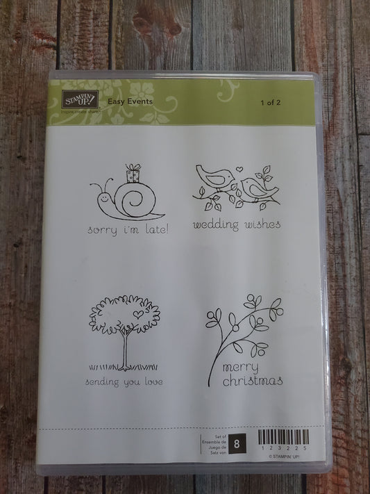 Stampin' UP! "Easy Events" Stamp Set