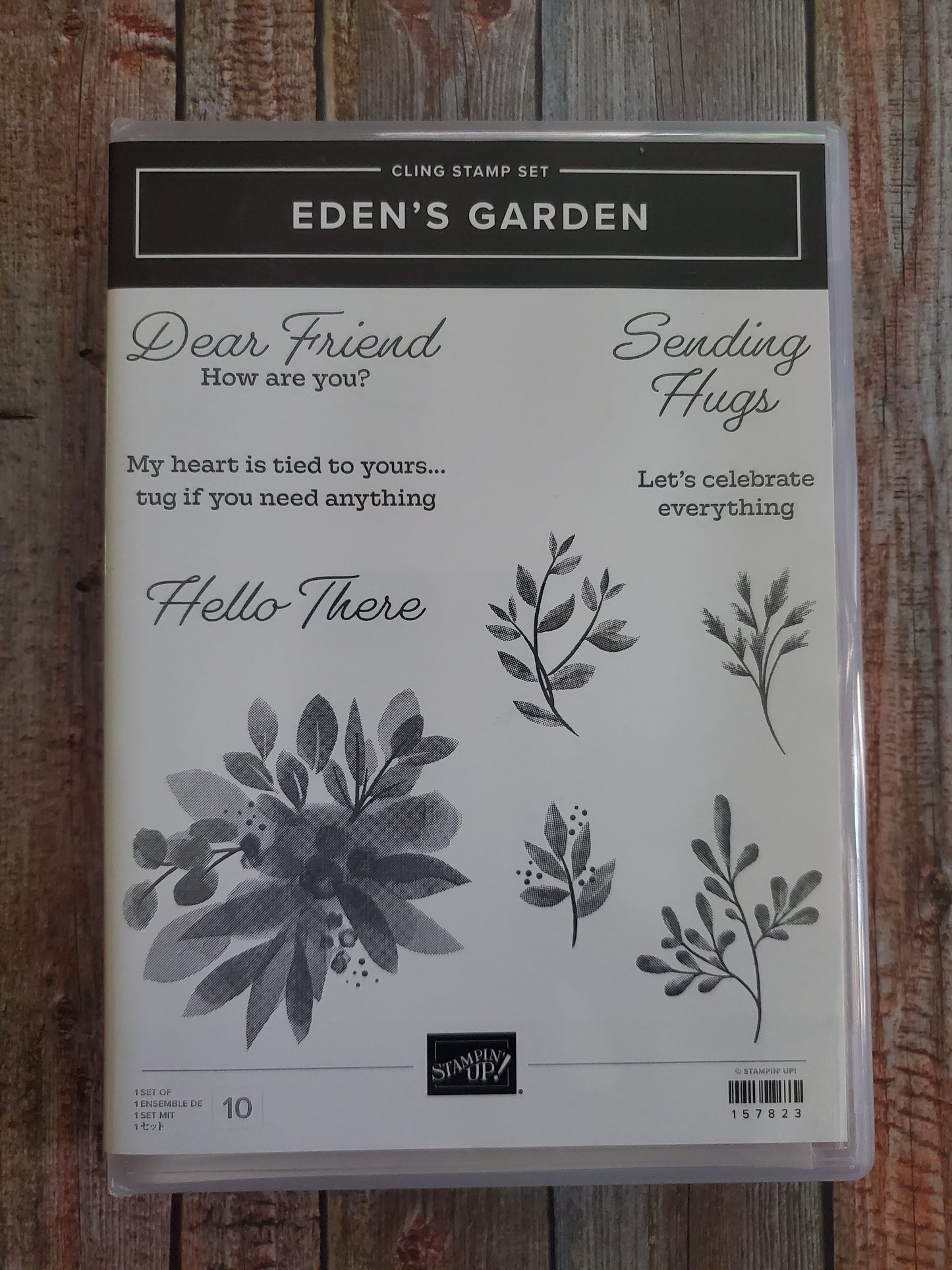 Stampin' UP! "Eden's Garden" Stamp Set with "Eden" Dies